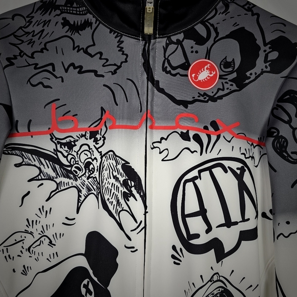 Castelli Cycling Jersey zip jacket, ATX design. - Picture 2 of 14